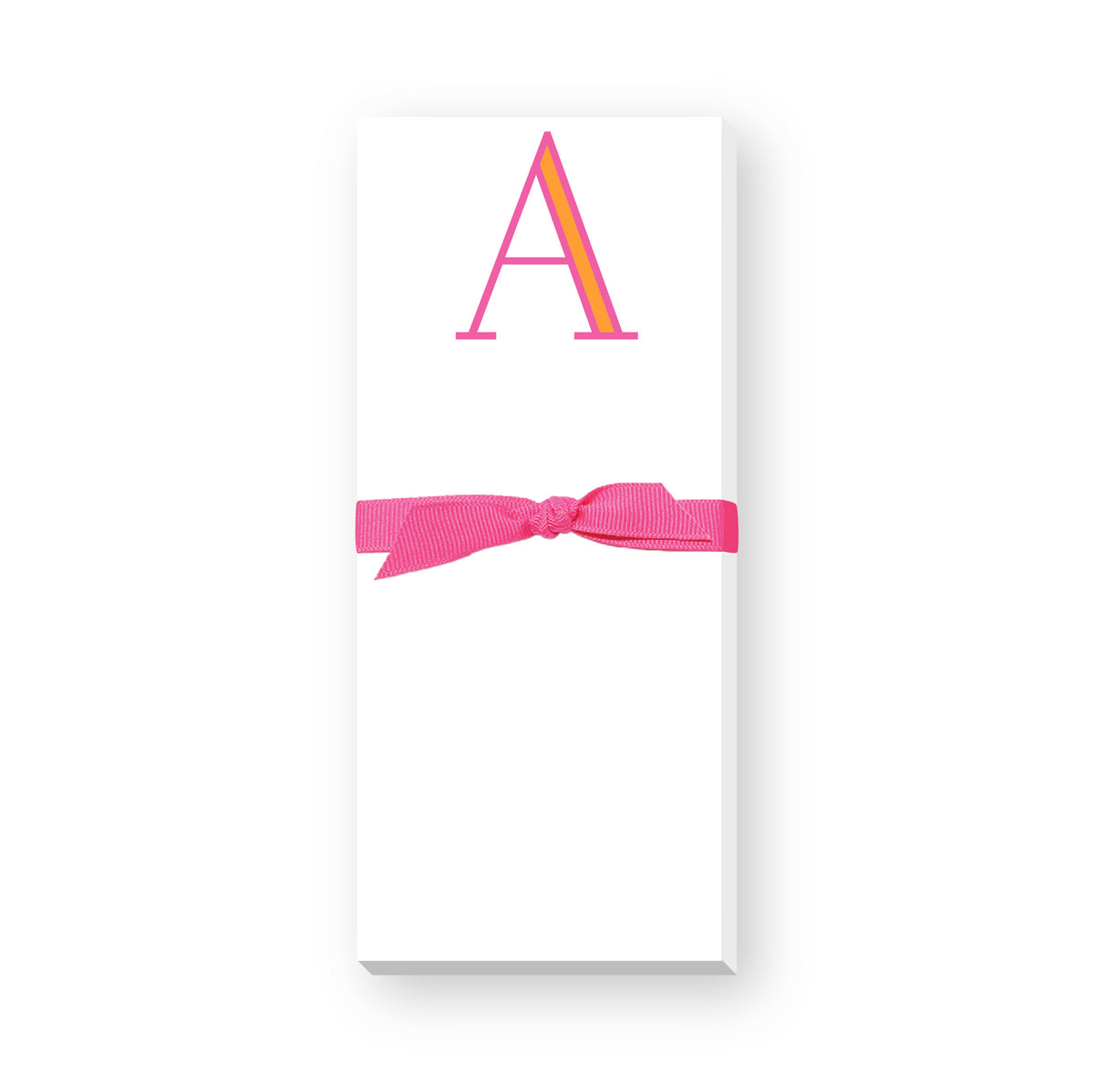 PERFECT POP INITIAL SKINNIE NOTEPAD