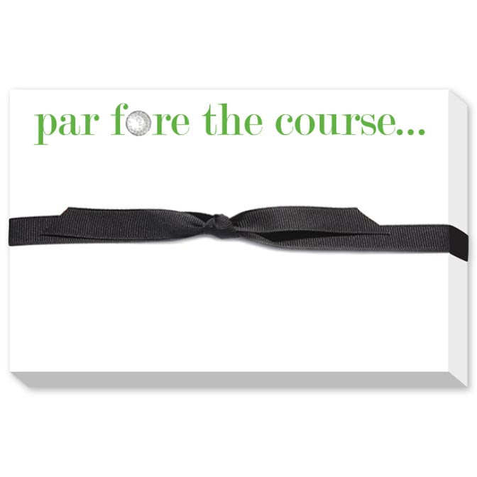 GOLF PUDGY NOTEPADS