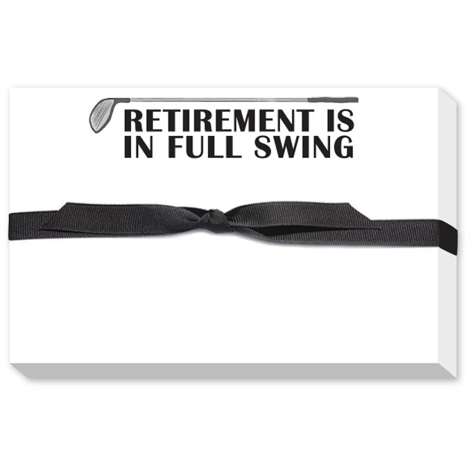 GOLF PUDGY NOTEPADS