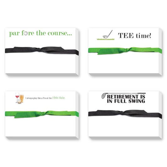 GOLF PUDGY NOTEPADS