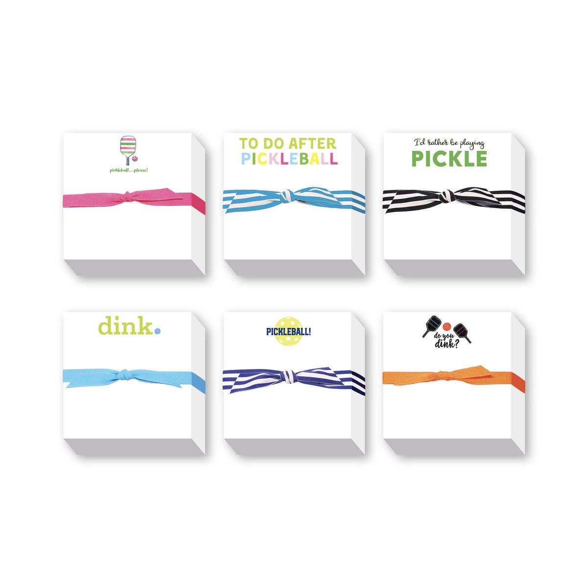 PICKLEBALL CHUBBIE NOTEPADS