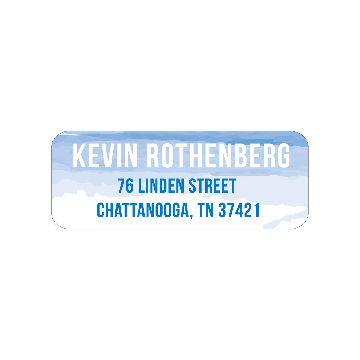WATERCOLOR PERSONALIZED ADDRESS LABELS