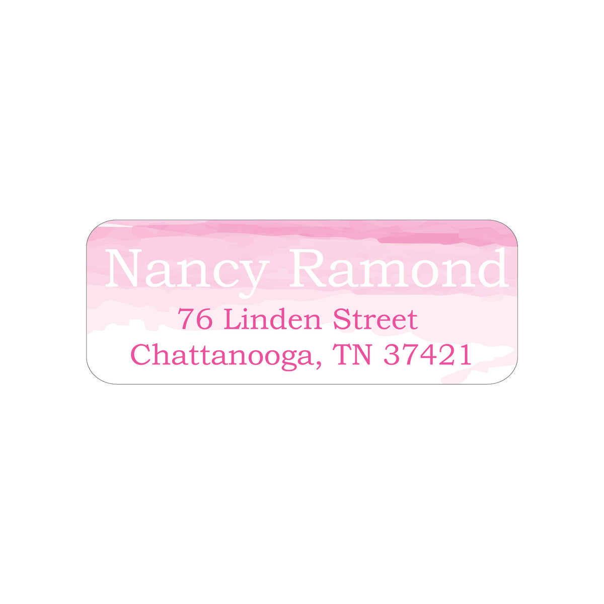 WATERCOLOR PERSONALIZED ADDRESS LABELS