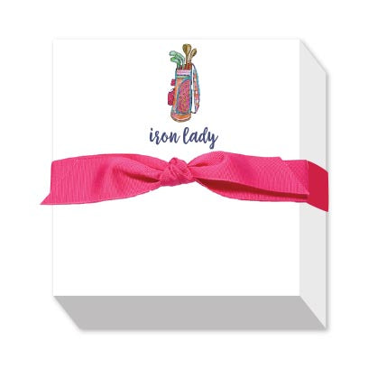 IRON LADY CHUBBIE NOTEPAD