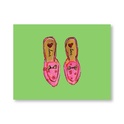 SHOES FOLDOVER NOTES