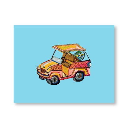 GOLF CART FOLDOVER NOTES