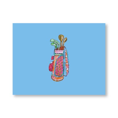GOLF CLUBS FOLDOVER NOTES
