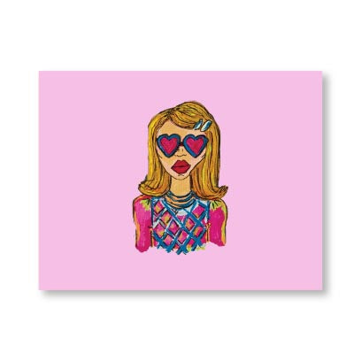 FASHIONISTA FOLDOVER NOTES