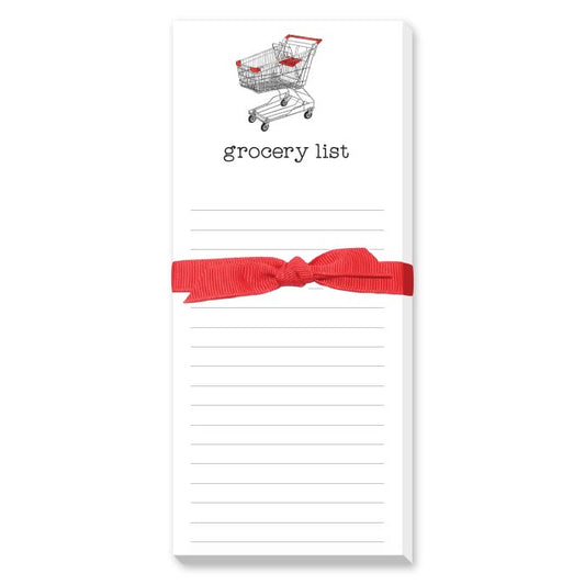GROCERY LIST SKINNIE NOTEPAD