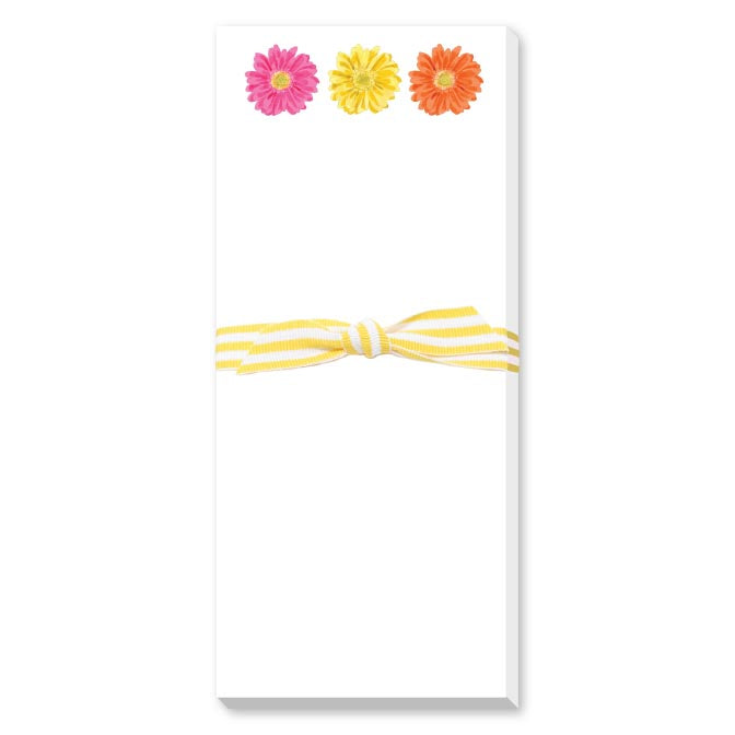 FLOWERS SKINNIE NOTEPAD
