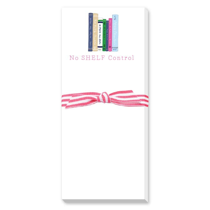 NO SHELF CONTROL SKINNIE NOTEPAD