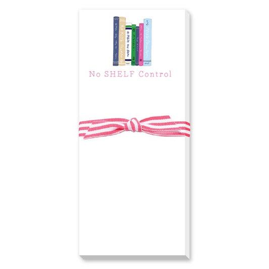 NO SHELF CONTROL SKINNIE NOTEPAD