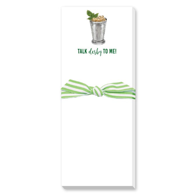 TALK DERBY TO ME SKINNIE NOTEPAD