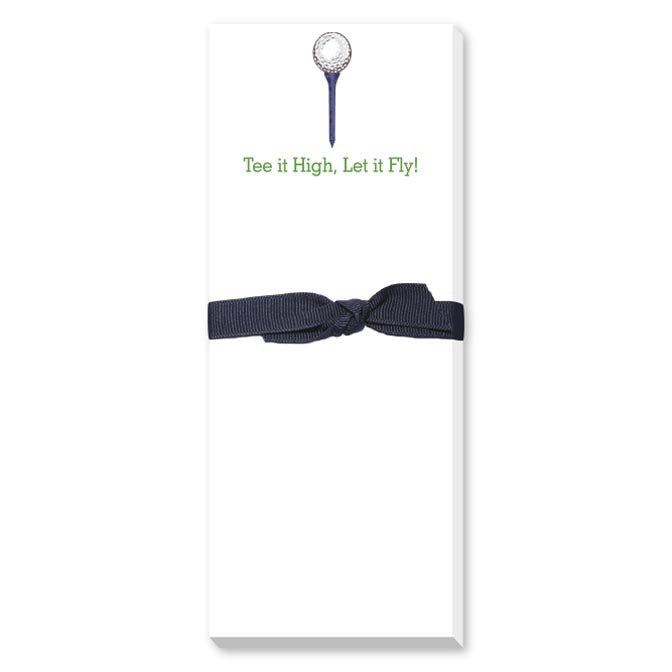 GOLF SKINNIE NOTEPADS