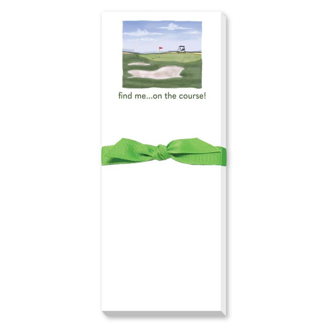 GOLF SKINNIE NOTEPADS