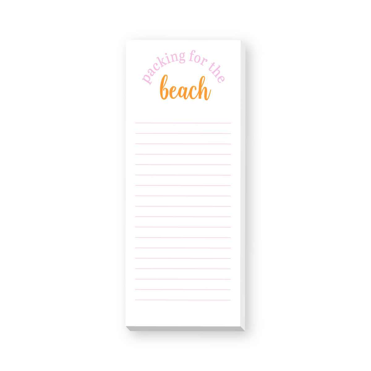 PACKING SKINNIE NOTEPADS