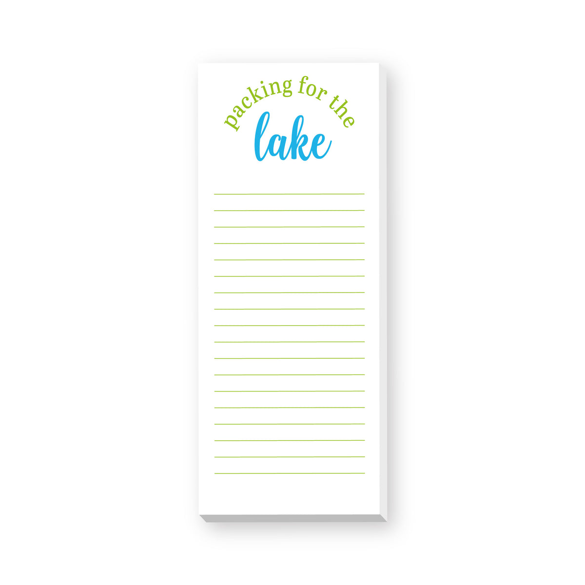 PACKING SKINNIE NOTEPADS