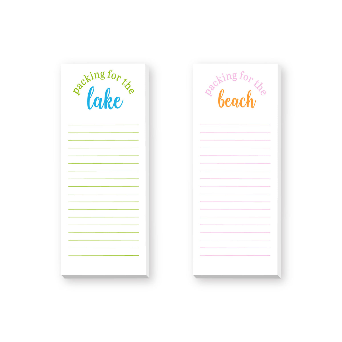 PACKING SKINNIE NOTEPADS