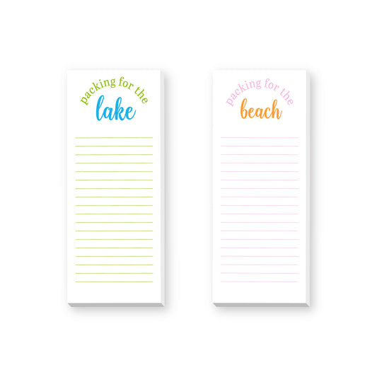 PACKING SKINNIE NOTEPADS