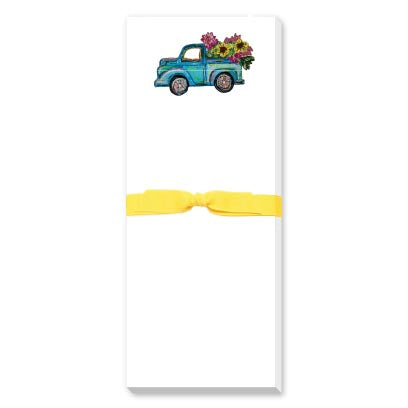 FLOWER TRUCK SKINNIE NOTEPAD
