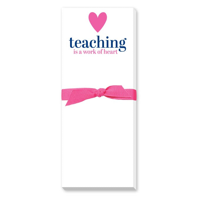 TEACHER SKINNIE NOTEPADS