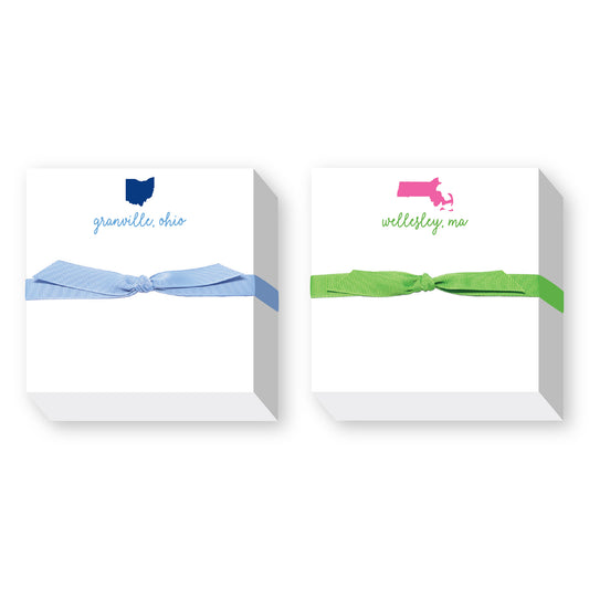 CITY & STATE CHUBBIE NOTEPAD