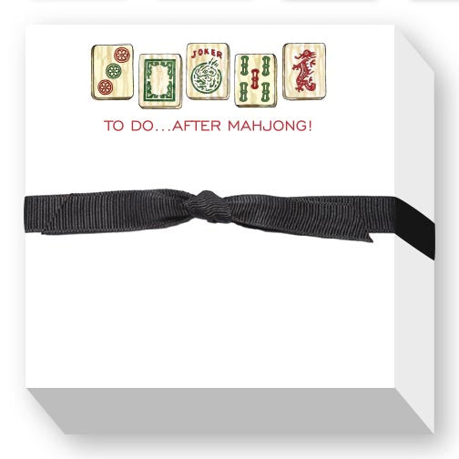 TO DO...AFTER MAHJONG!