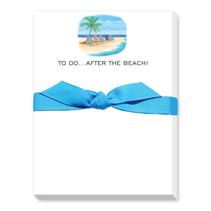 TO DO...AFTER THE BEACH!