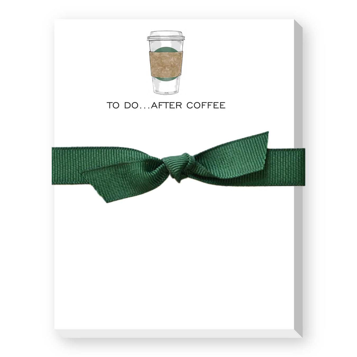 TO DO...AFTER COFFEE!