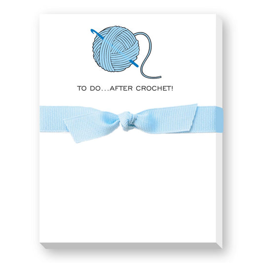 TO DO...AFTER CROCHET!