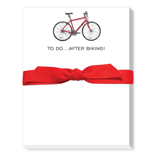 TO DO...AFTER BIKING