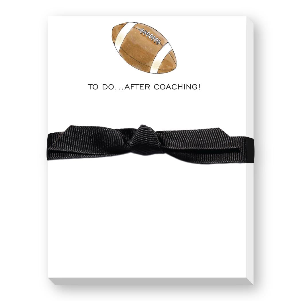 TO DO...AFTER COACHING!