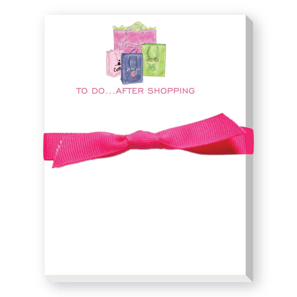 TO DO...AFTER SHOPPING!