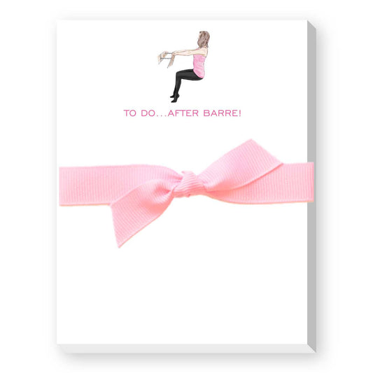 TO DO...AFTER BARRE