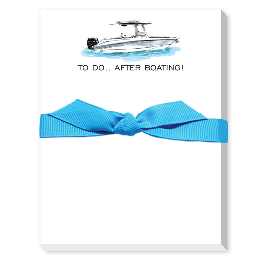 TO DO...AFTER BOATING!