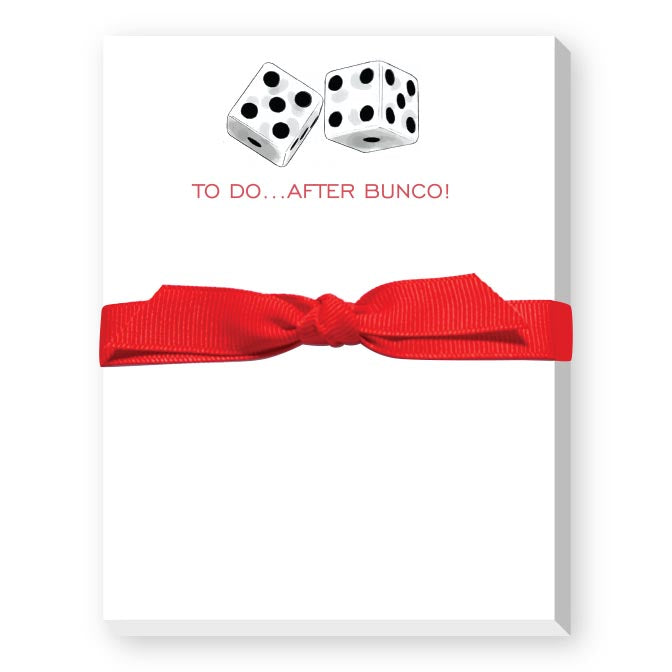 TO DO...AFTER BUNCO!