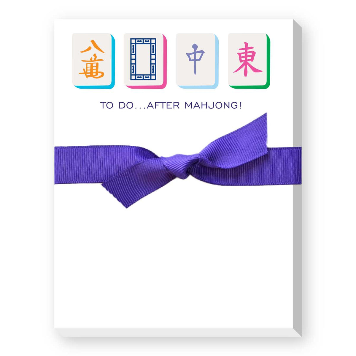 TO DO...AFTER MAHJONG!