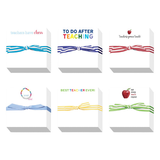 TEACHER CHUBBIE NOTEPADS