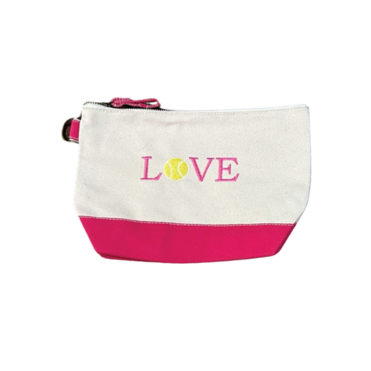 TENNIS EMBROIDERED COSMETIC BAGS