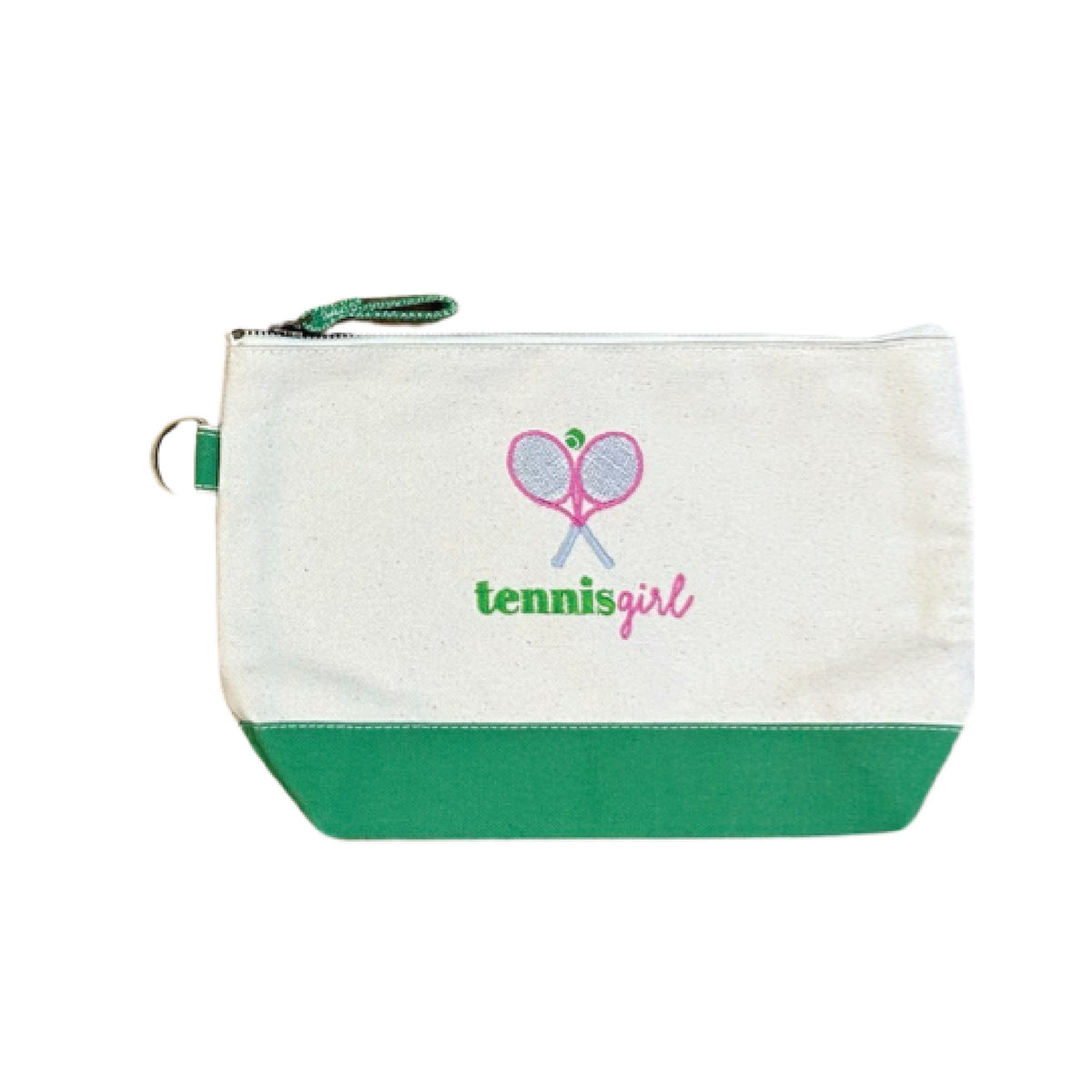 TENNIS EMBROIDERED COSMETIC BAGS