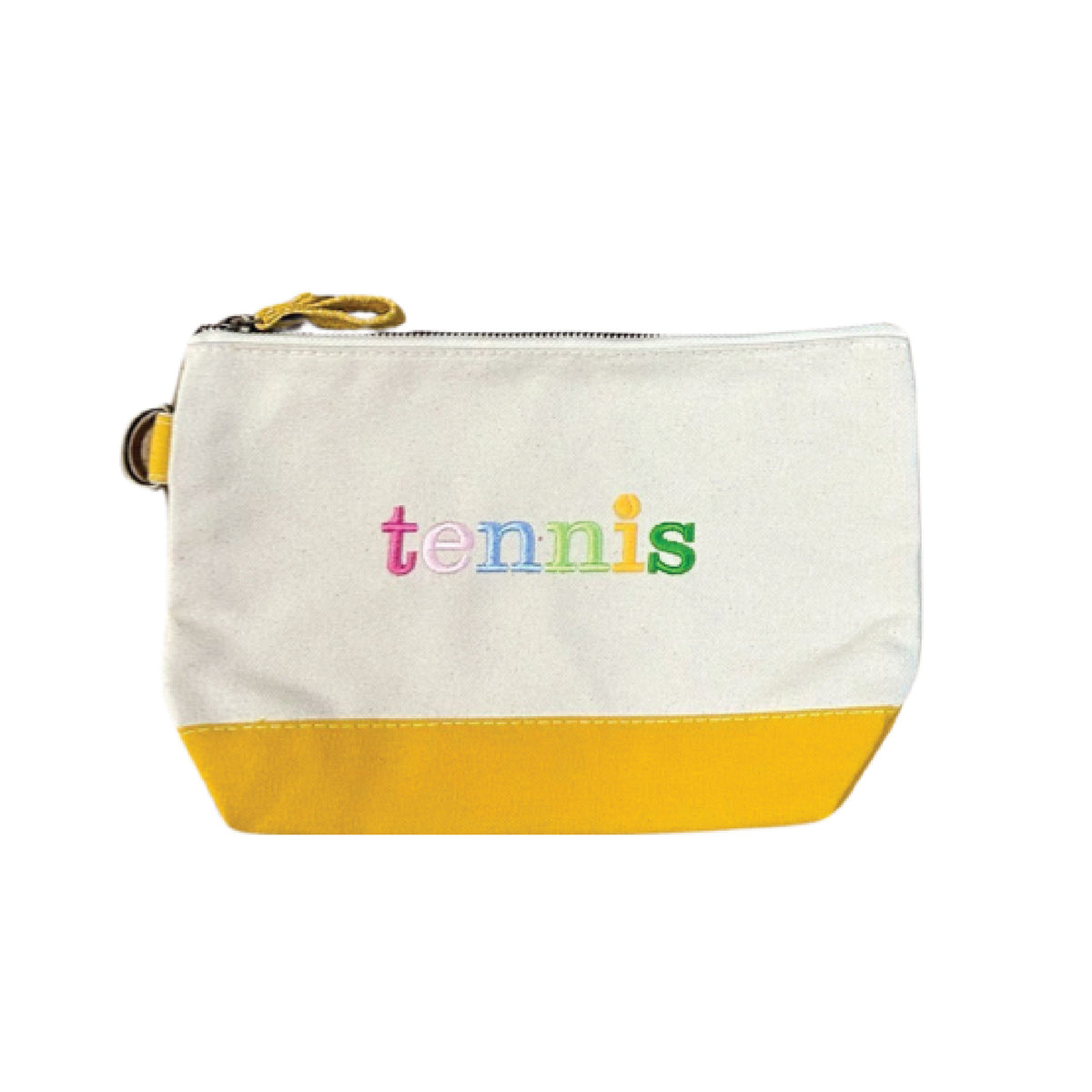 TENNIS EMBROIDERED COSMETIC BAGS