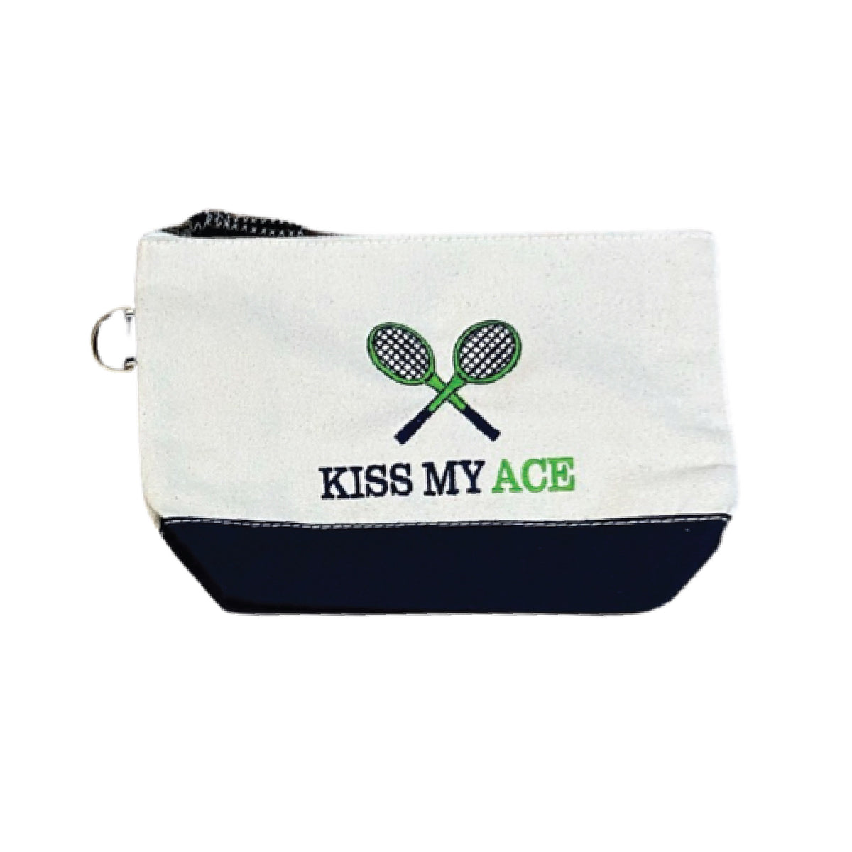 TENNIS EMBROIDERED COSMETIC BAGS