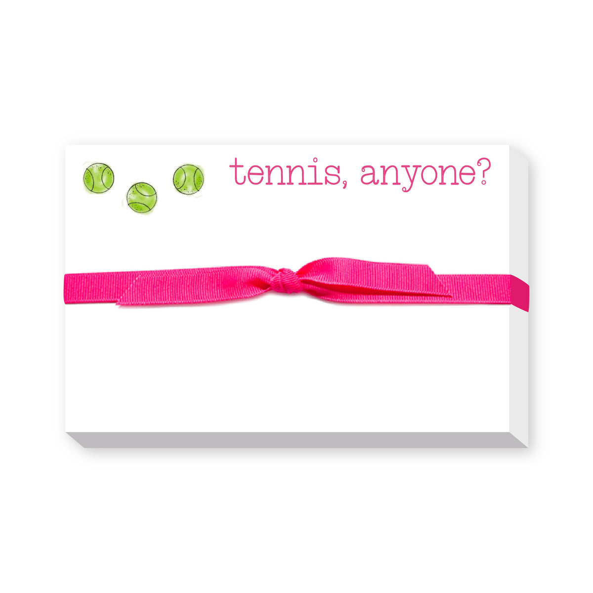 TENNIS PUDGY NOTEPADS