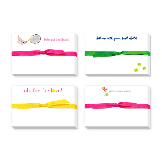 TENNIS PUDGY NOTEPADS