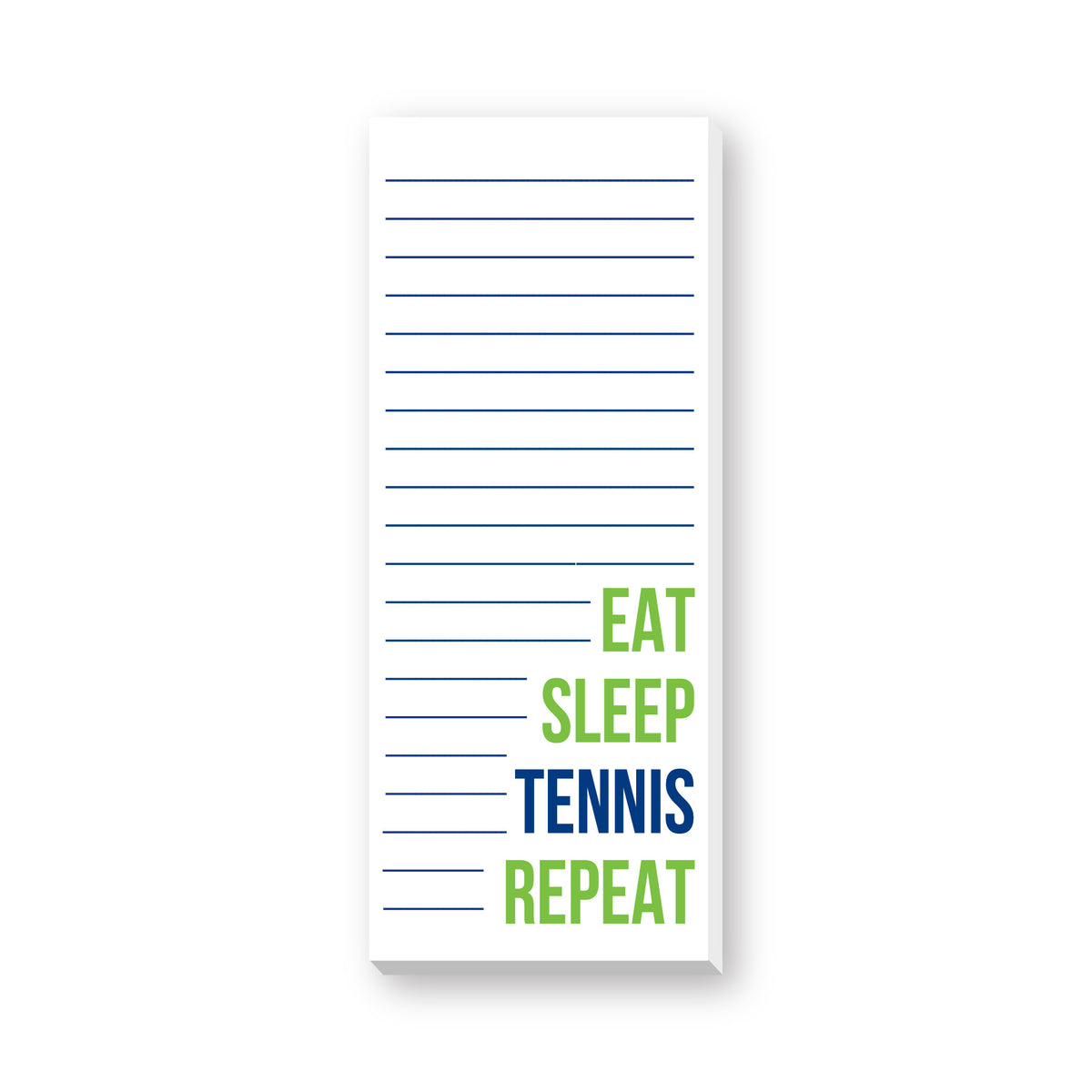 TENNIS SKINNIE NOTEPADS
