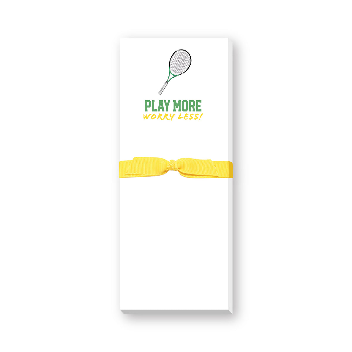 TENNIS SKINNIE NOTEPADS
