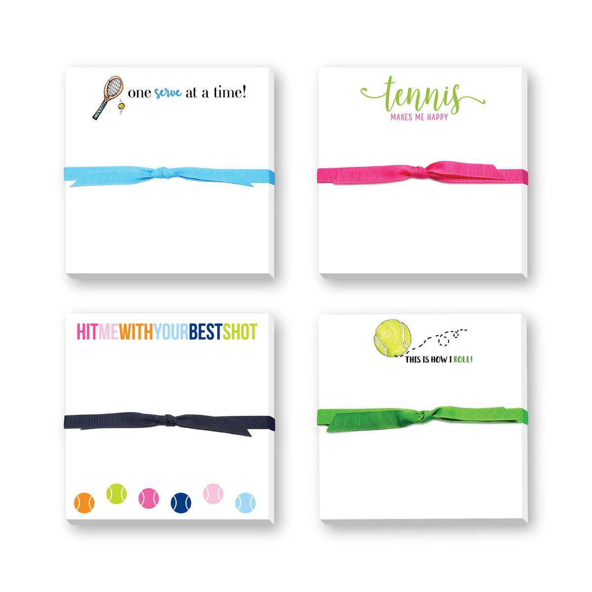 TENNIS DOODLE NOTEPADS