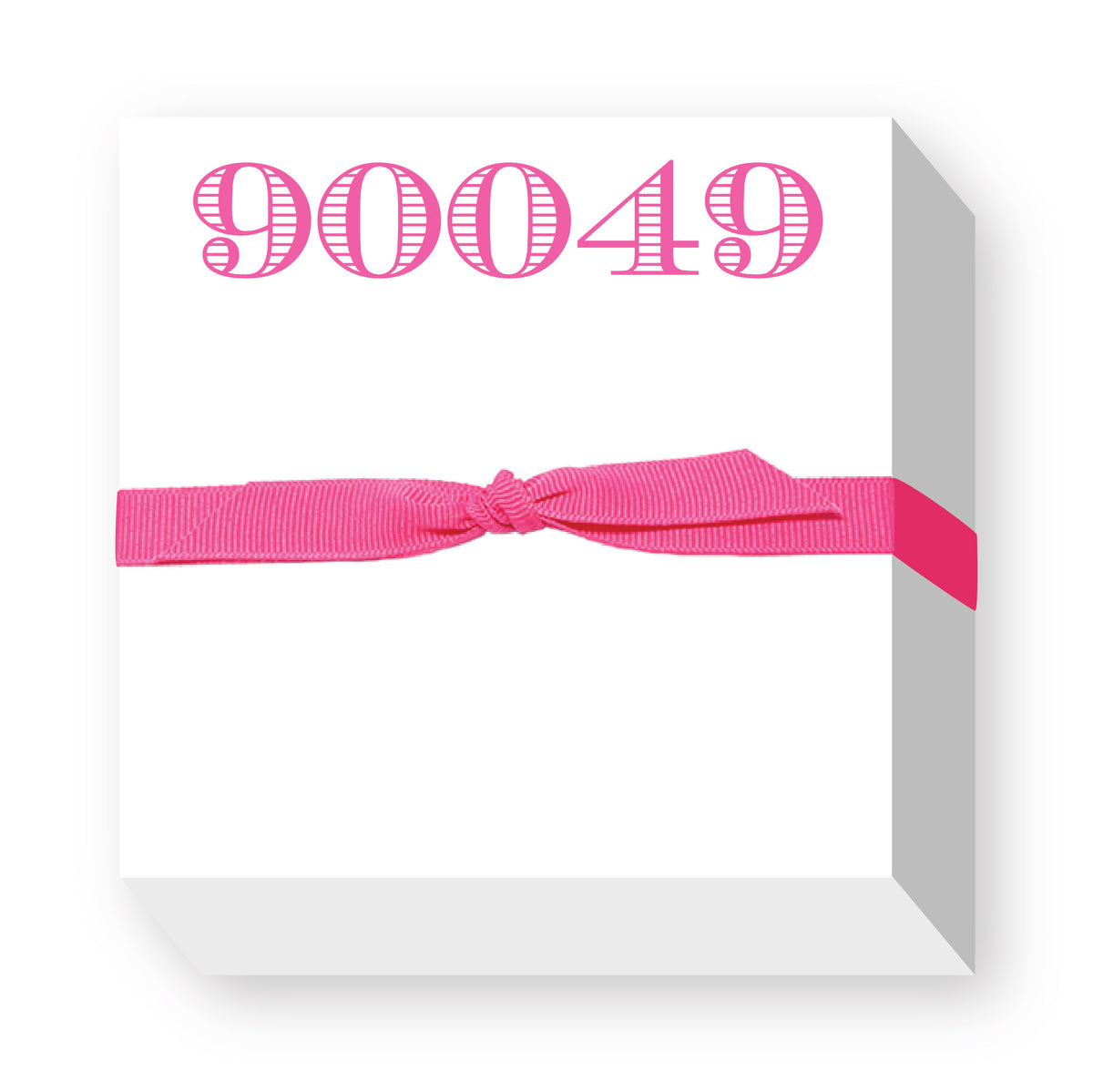 ZIP CODE CHUBBIE NOTEPAD