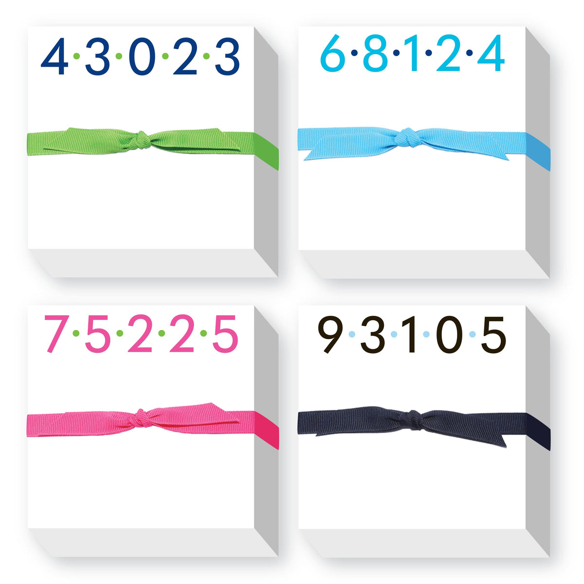ZIP CODE CHUBBIE NOTEPAD