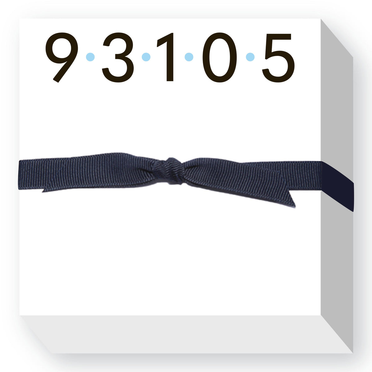 ZIP CODE CHUBBIE NOTEPAD